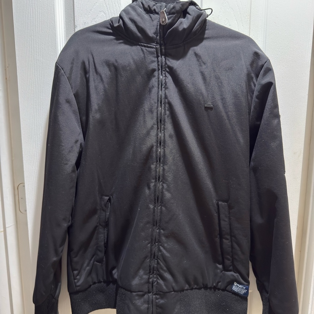 Matix Black windbreaker Jacket